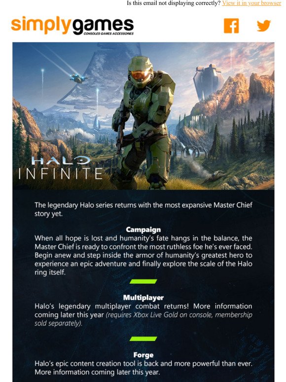 Halo Infinite Available Now!