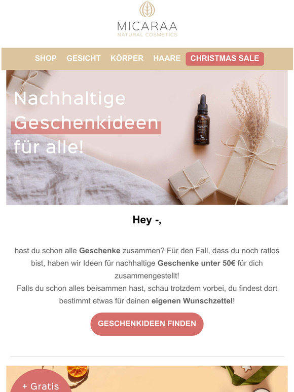 -X-MAS Special: 20% Rabatt  & Gratis Mini!