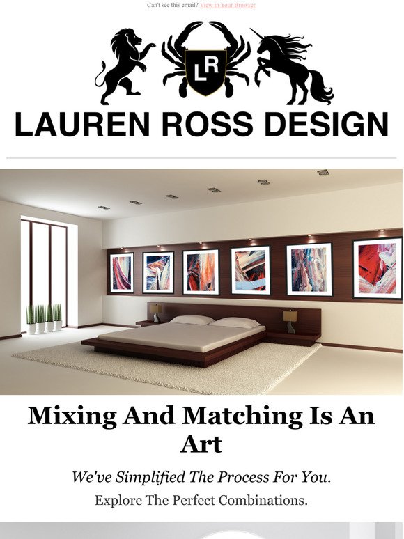 The Art Of Mixing and Matching
