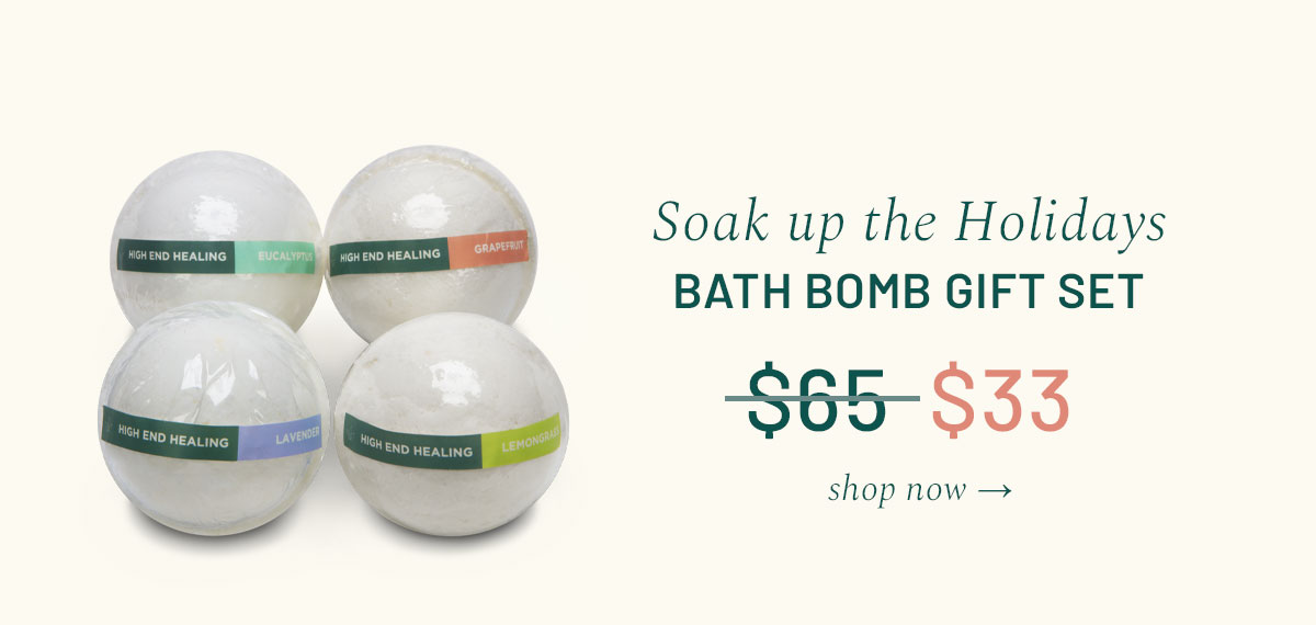 bath bomb gift set