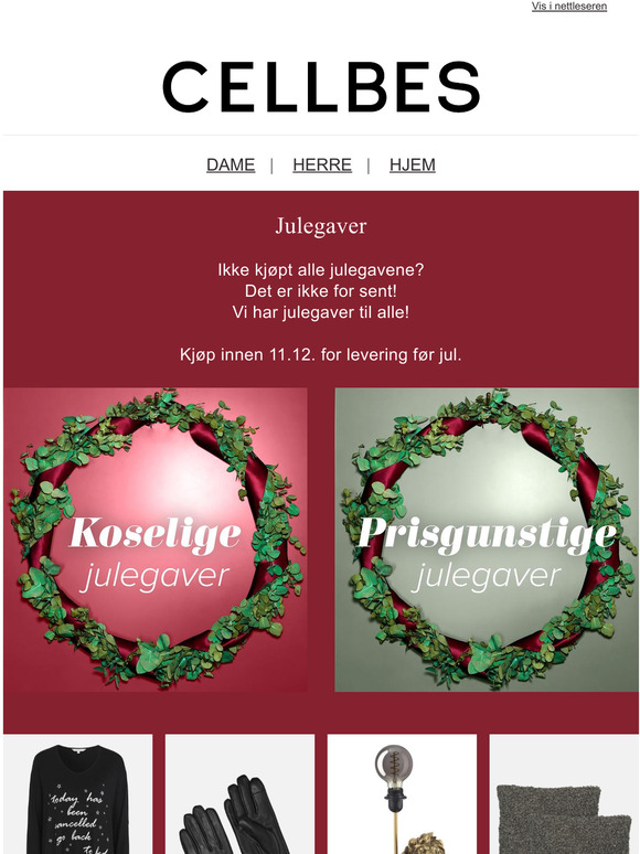 Opptil 30% pa Fest og Hjem