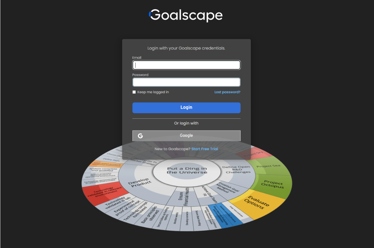 Goalscape: Have you seen the New Goalscape Web App? | Milled