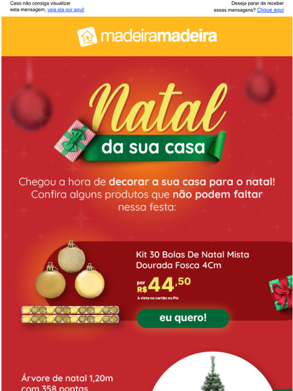 J decorou a sua casa para o natal?