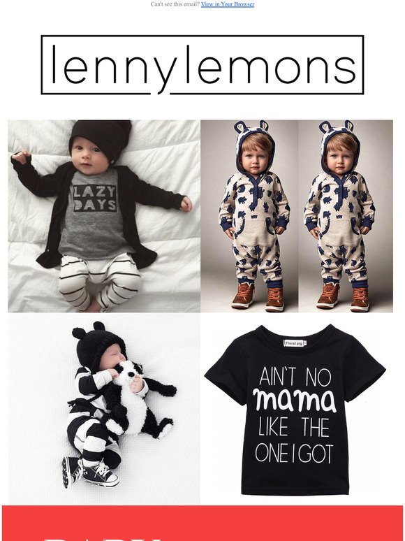 New Arrivals  for Baby Boys 