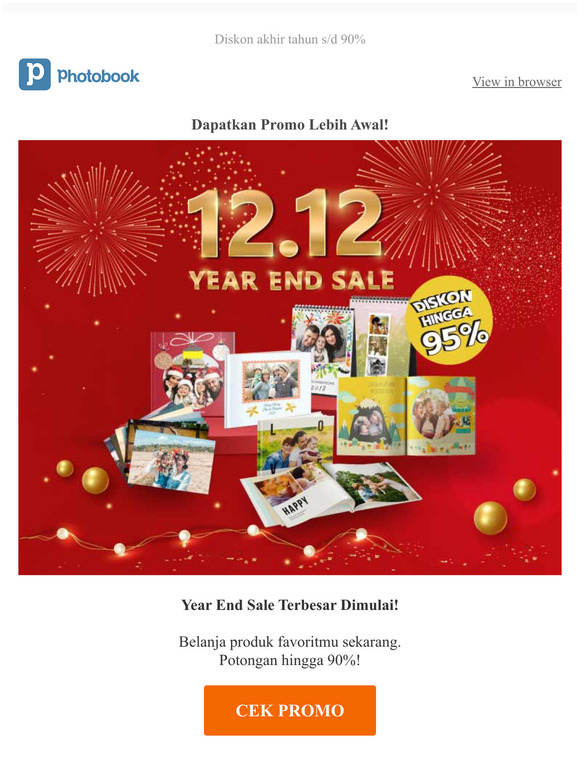 Ssst 12.12 Holiday Sale mulai lebih awal 