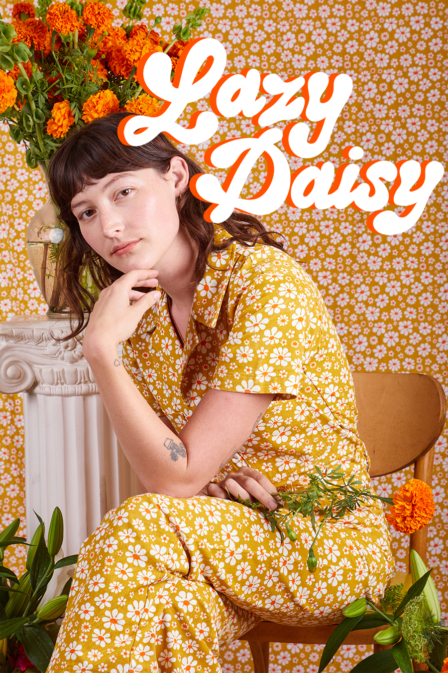 big bud press daisy jumpsuit