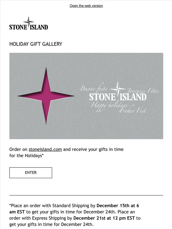 stone island gifts