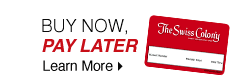 Buy Now, Pay Later with Swiss Colony Credit