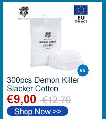 300pcs Demon Killer Slacker Cotton for RTA Building 