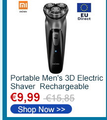 Portable Men's 3D Electric Shaver Type-c Rechargeable