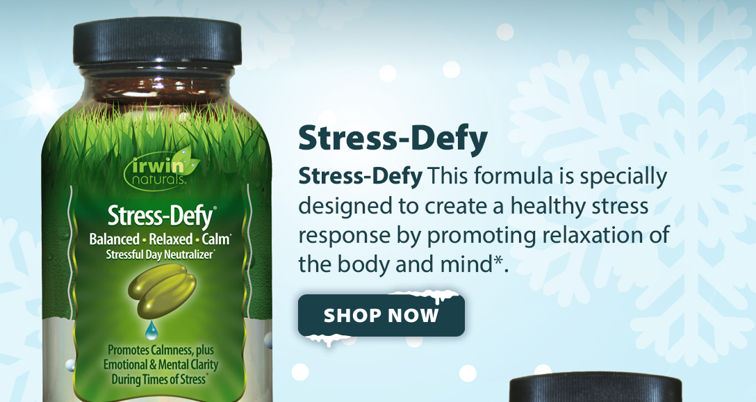 Stress-Defy. This formula is specially designed to create a healthy stress response by promoting relaxation of the body and mind.
