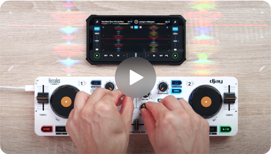 Hercules DJControl MIX (for Android and iOS Smartphones and
