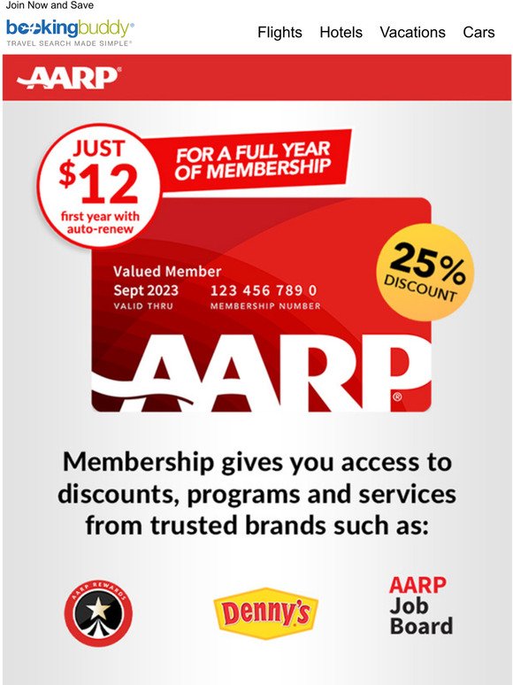 DON'T MISS OUT on the December Offer from AARP