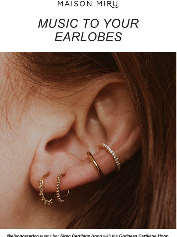 ◆Maison Miru◆Siren Cartilage Hoop Siren Cartilage Hoop