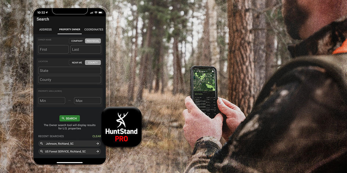 HuntStand Have you tried our new property search feature? Milled