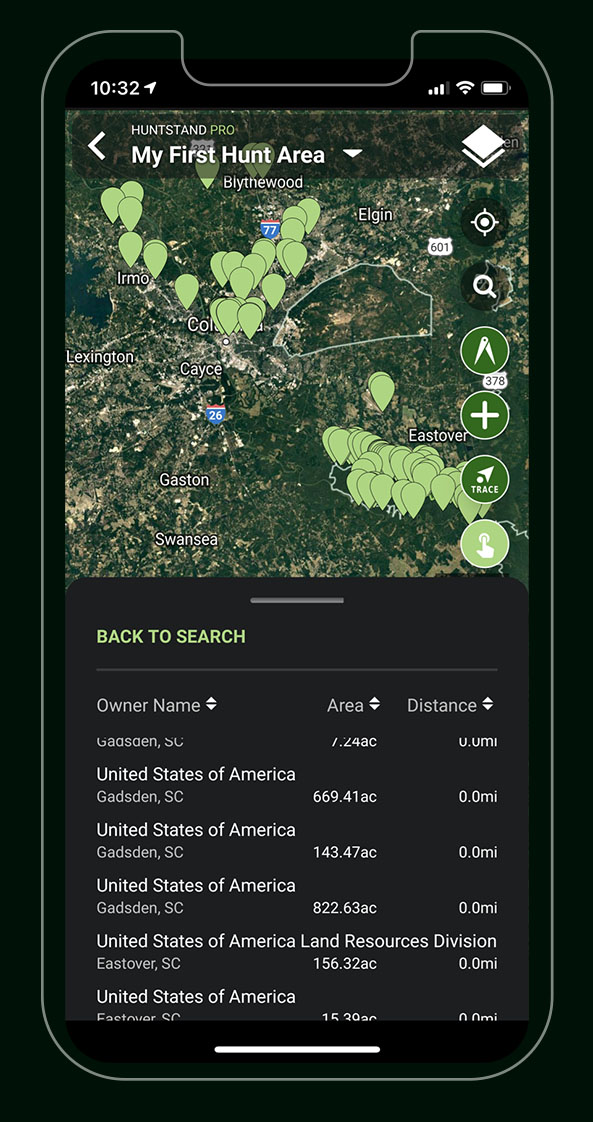 HuntStand Have you tried our new property search feature? Milled
