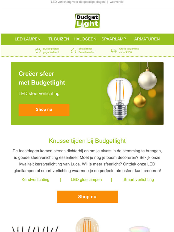 Sfeer bepalen n energie besparen?
