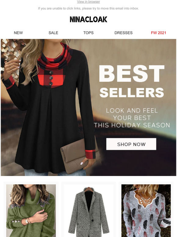 2021 Winter Best Sellers Collection!