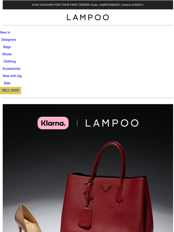 Lampoo IT: Buy now, pay later with Klarna | Milled