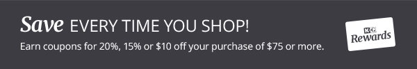 Save everytime you shop