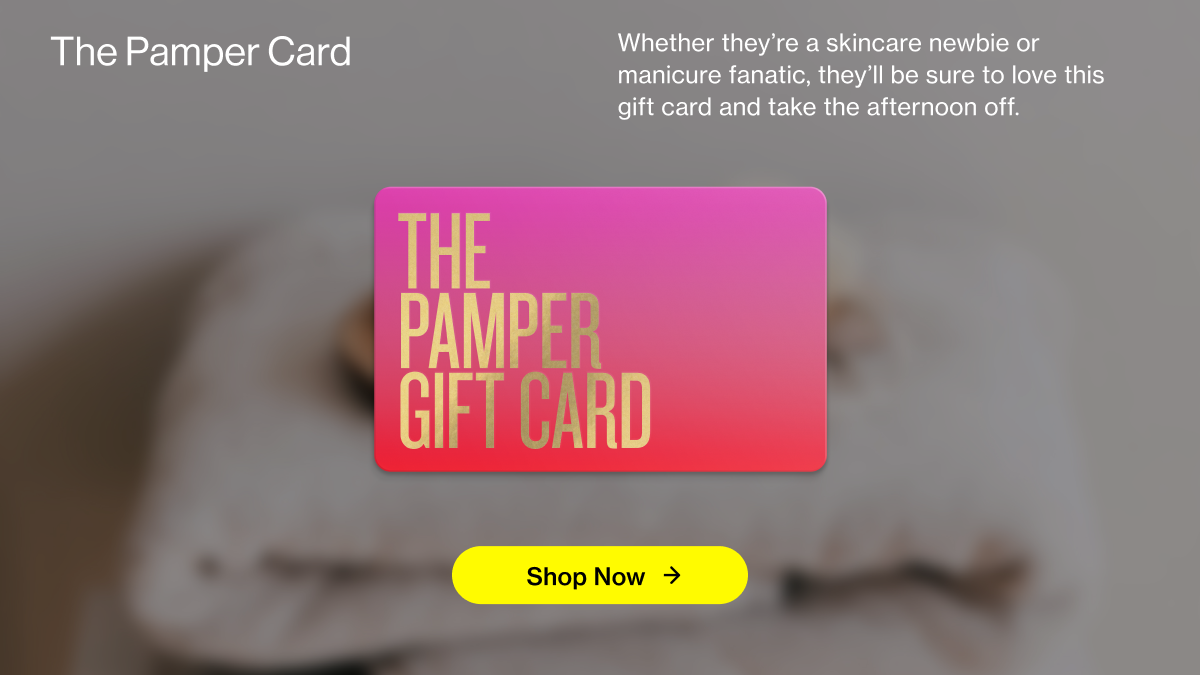 The Pamper Card – TCN Choice Cards