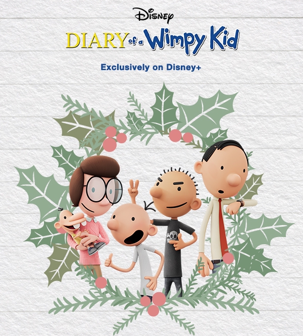 punchbowl: Celebrate the holidays with Disney's Diary of a Wimpy Kid!