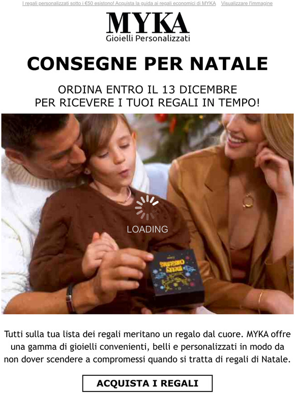 I regali pi convenienti sono qui >