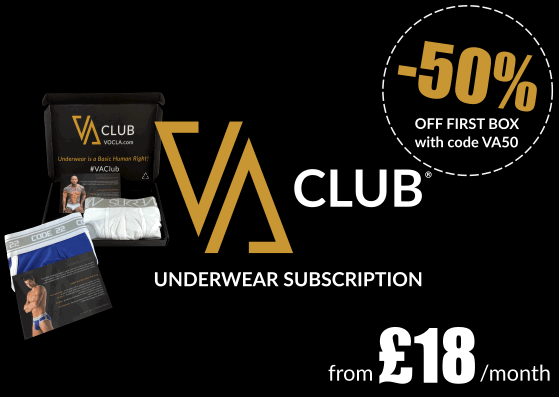 VA CLUB Mens Underwear Subscription Boxes from £18