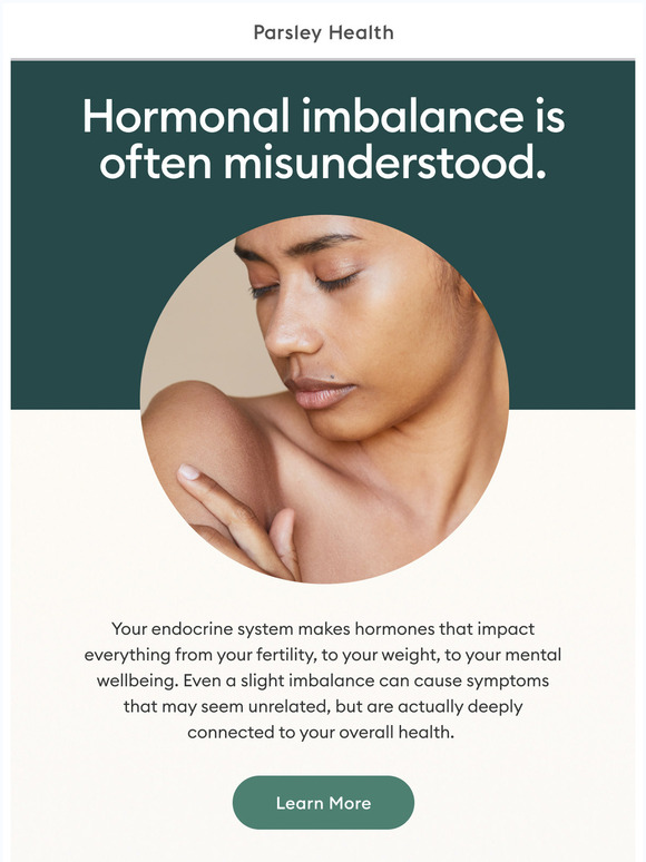 Parsley Health A tiny hormone imbalance can have a big impact. Milled