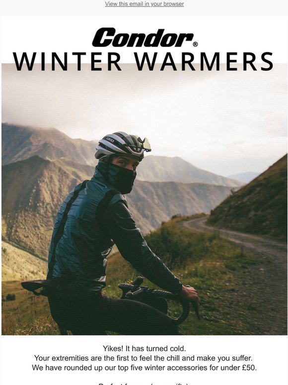 Winter Warmers & Adventure Gifts