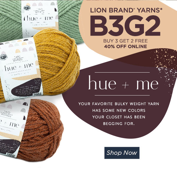 Lion Brand Arrowwood Hue + Me Yarn (5 - Bulky), Free Shipping at Yarn Canada