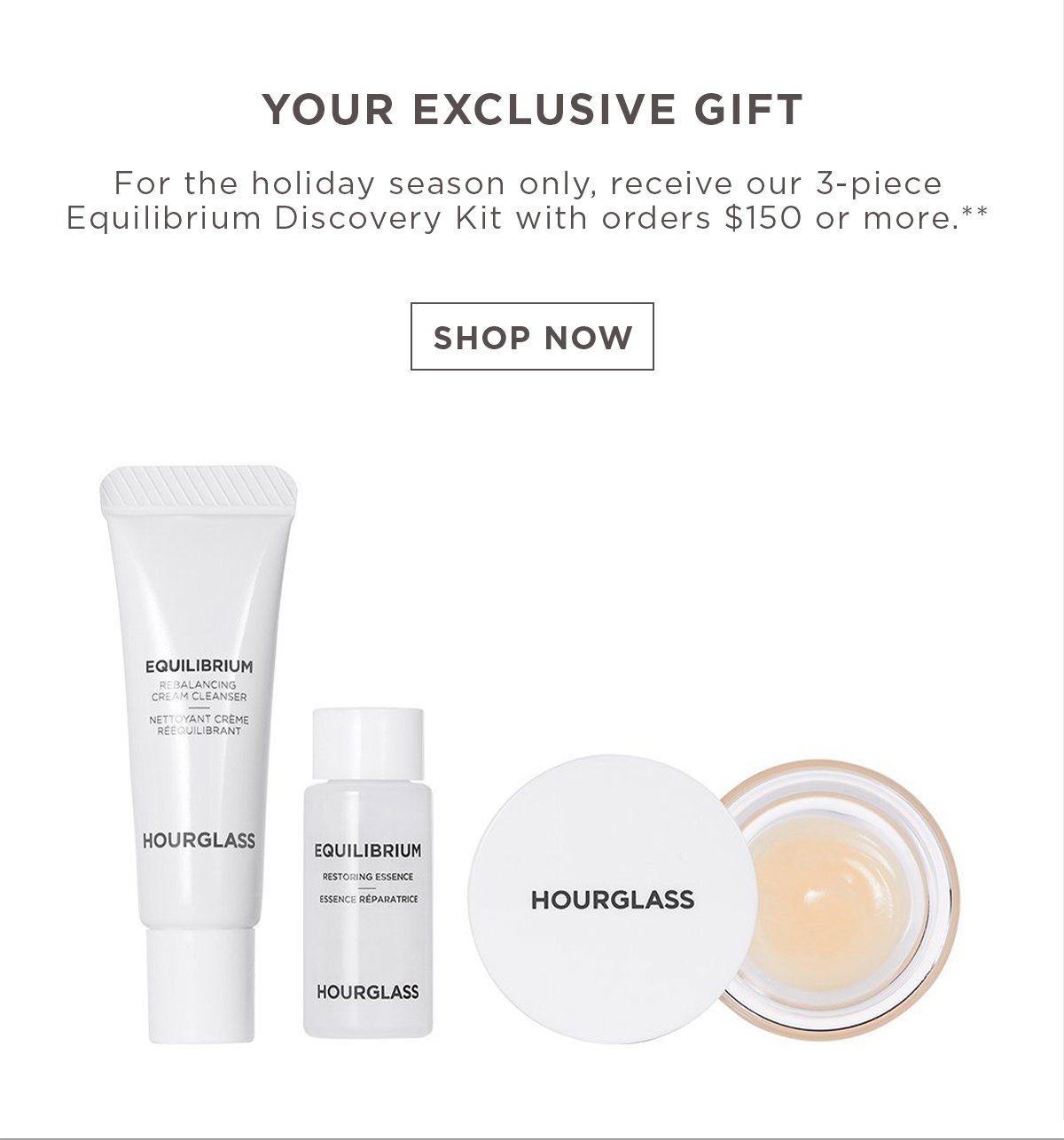Exclusive Gift with Purchase | 3 pc discovery Kit 