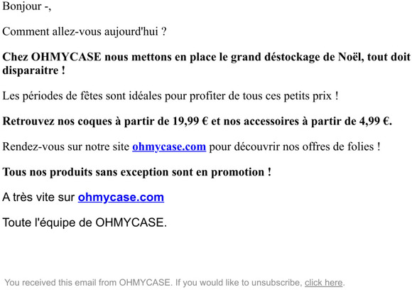 Re : Dstockage de Nol !