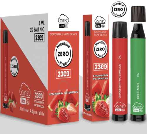 Discount Vape Pen: NEW AIRIS DISPOSABLES NOW IN ZERO NICOTINE