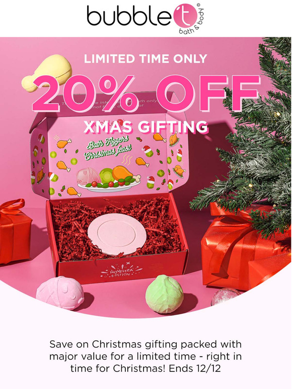 20% off all Xmas gifting with code: NOVELTEA20