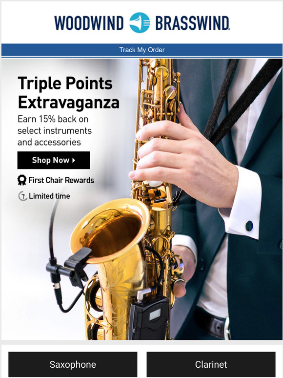 Woodwind & Brasswind Join the Triple Points Extravaganza Milled