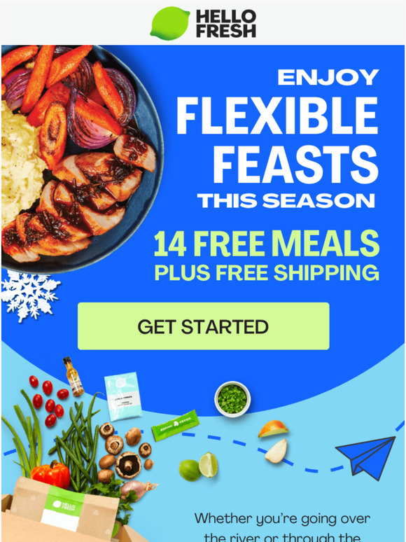 HelloFresh US On your schedule & delivered wherever you may go Milled