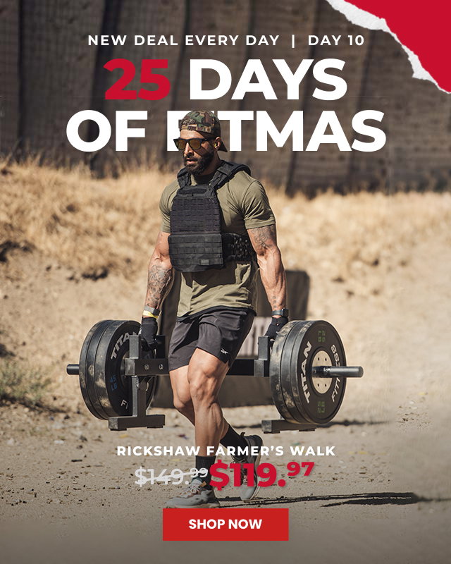 25 days of Fitmas. Rickshaw Farmers Walk. Now $119.97
