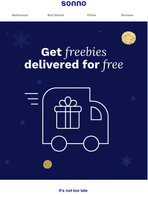 Get FREE pillows and bolsters for Xmas 
