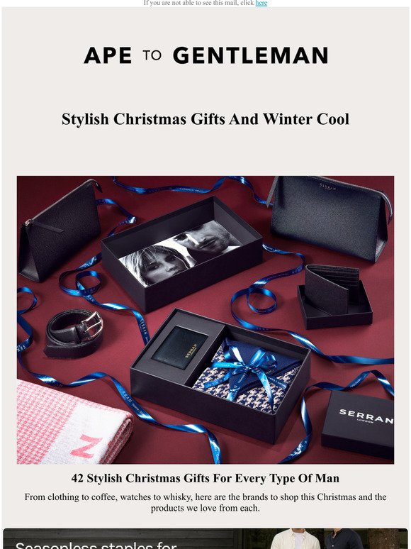 Stylish Christmas Gifts And Winter Cool