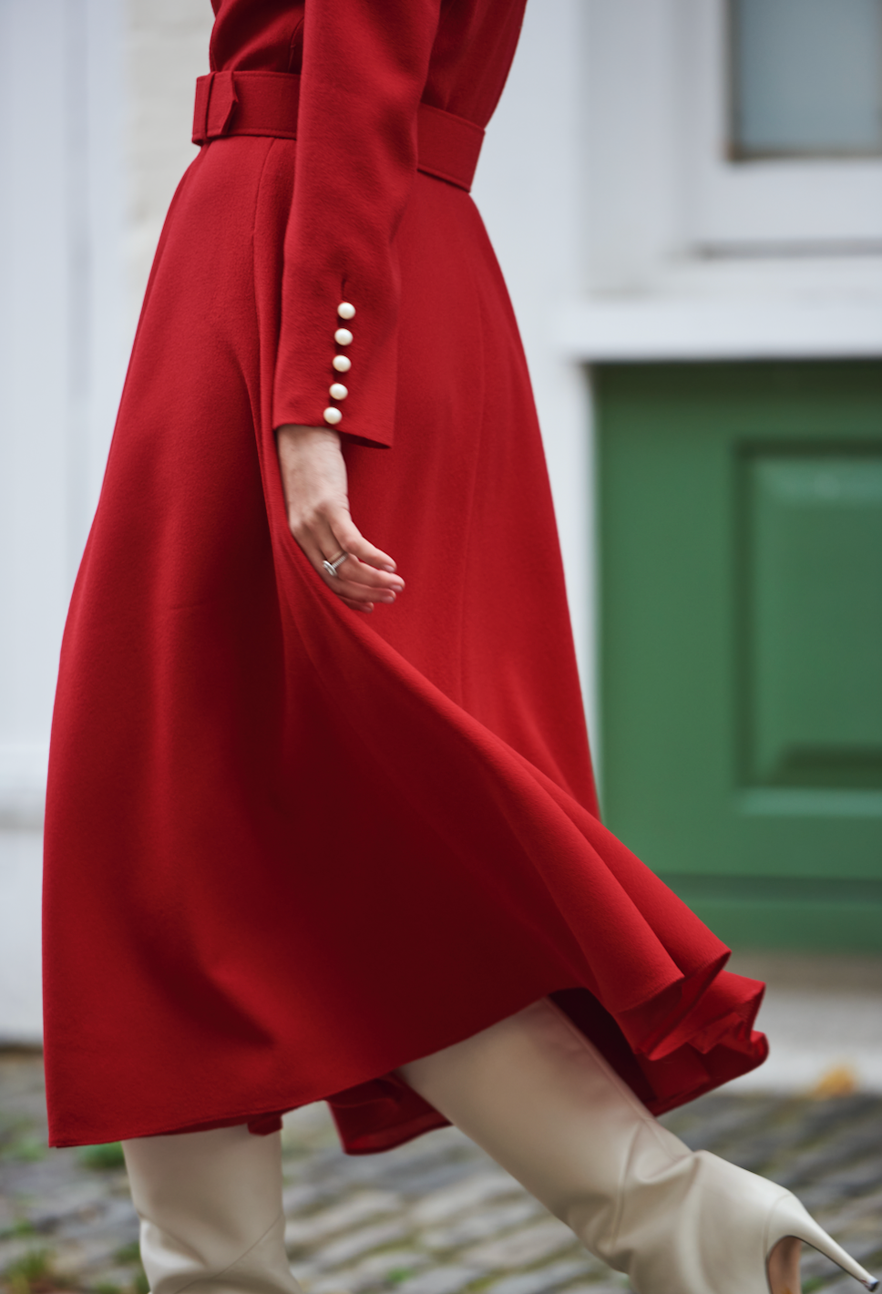 Calla Burgundy Velvet Dress – Beulah London