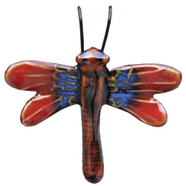 Dragonfly pot hanger