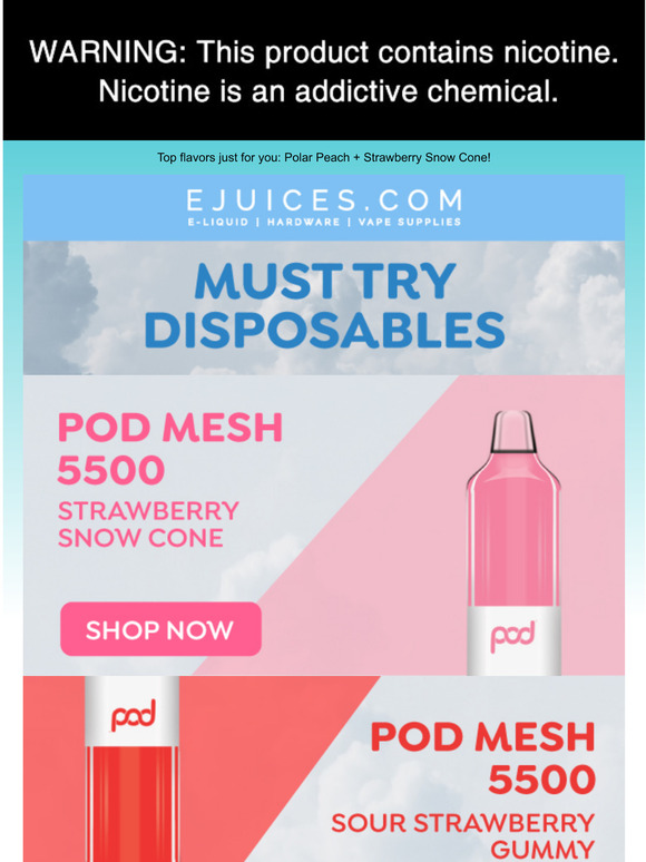 Can You Taste Them? Pod Mesh Has Arrived! Milled