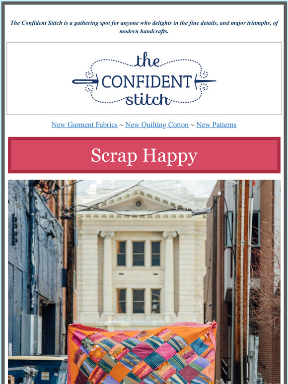 Captivating Corduroy & A Sensational Scrap-Buster! 