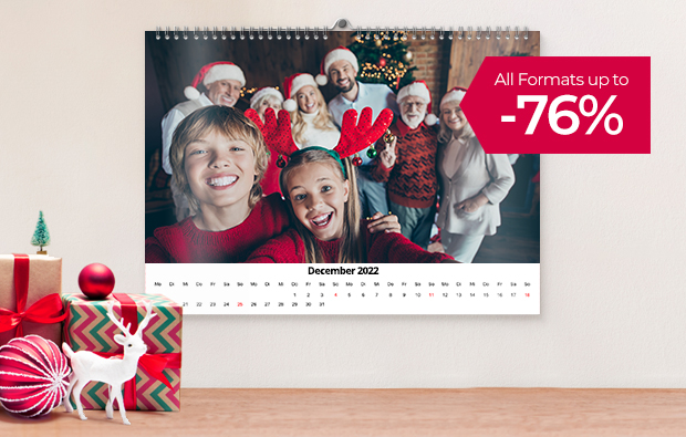 Personalised Christmas Calendar 2022