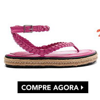 Sandalia Papete Flatform Tresse Corda Rosa