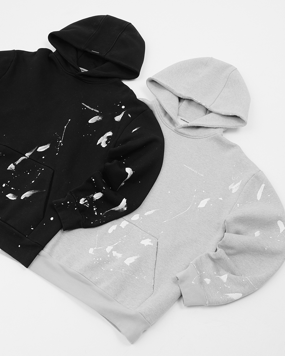 Maniere De Voir First Look Paint Splatter & Distressed Tracksuit Milled