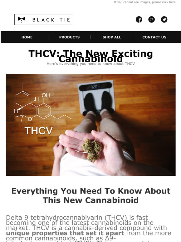 Black Tie CBD (US) THCV The New Exciting Cannabinoid Milled