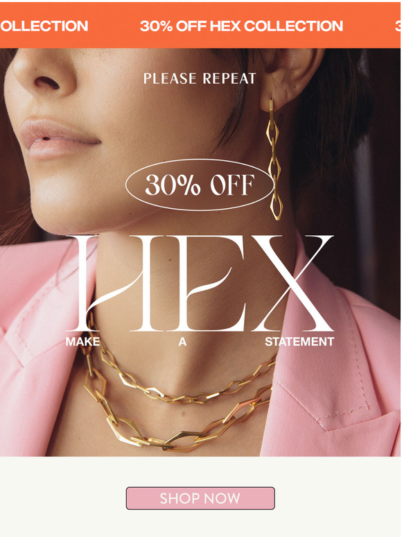 Final Call: Hex 30% Off