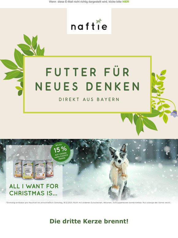 Die dritte Kerze brennt!